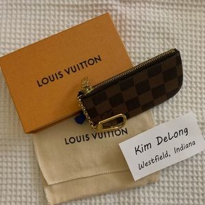 Louis Vuitton Monogram Key Cles Pouch